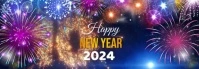 New Year Wish Tumblr Banner template