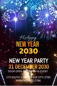 New Year Wish Tumblr Graphic template