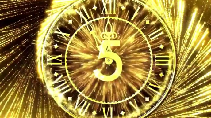 Copy of new year wishes countdown animation video | PosterMyWall