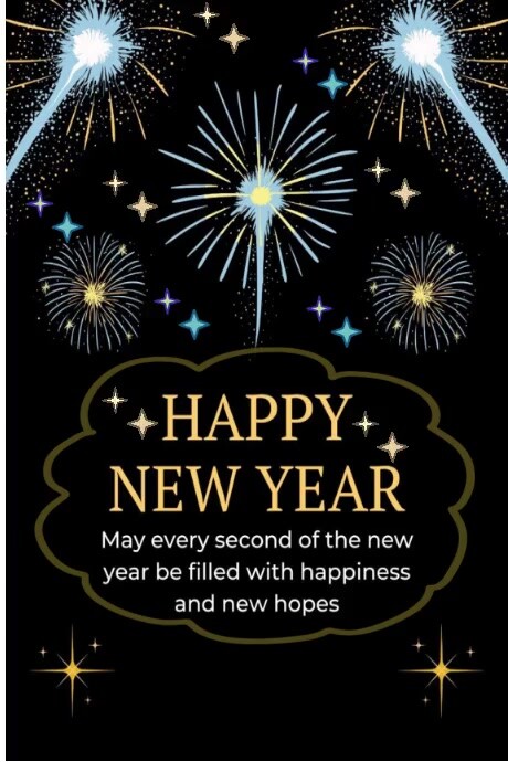 New year wishes Template | PosterMyWall