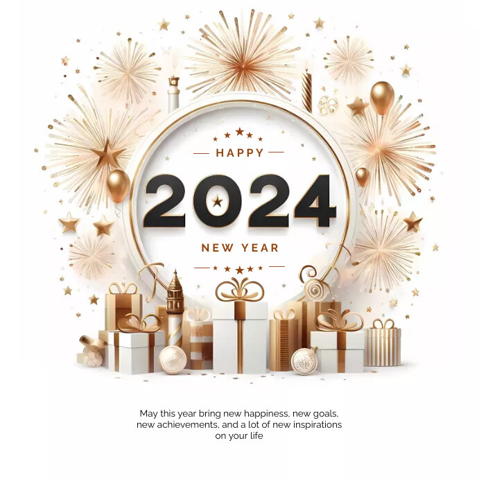 new year wishes Template | PosterMyWall