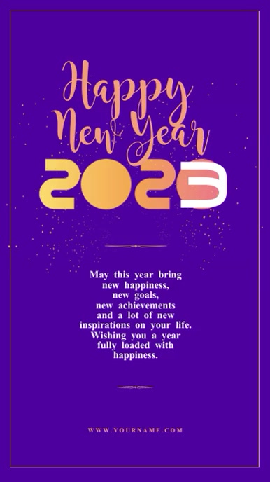 Copy of New year wishes Template | PosterMyWall