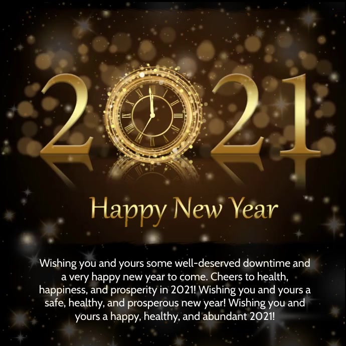 Wishing You A Happy New Year As Well New Year Wishes Video Template Postermywall Wishing You A Happy New Year As Well New Year Wishes Video Template Postermywall