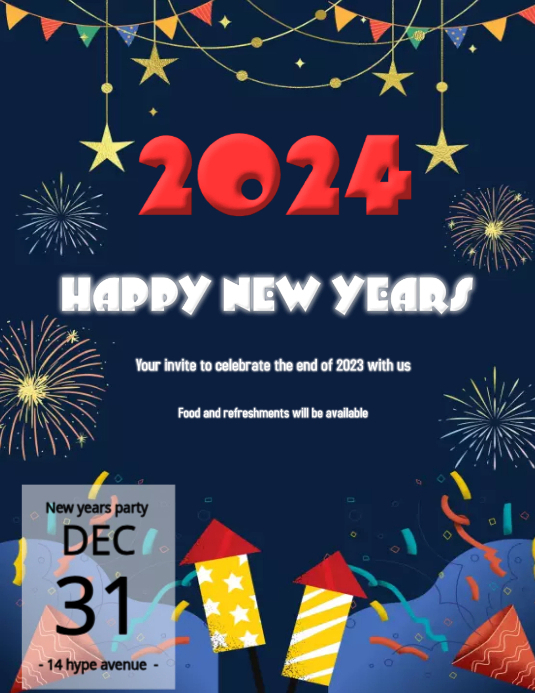 New years Eve party Template PosterMyWall New years Eve party Template PosterMyWall