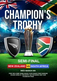 new zealand vs south africa A5 template