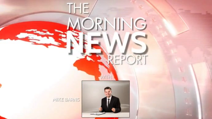 Morning News Digital Display Template | PosterMyWall