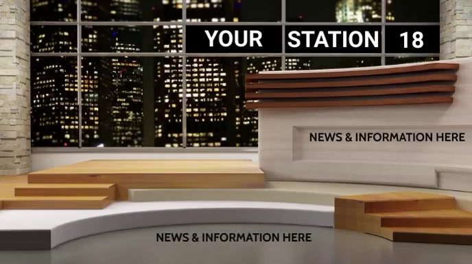 NEWS - 220 SECOND LOOP Digital Display (16:9) template