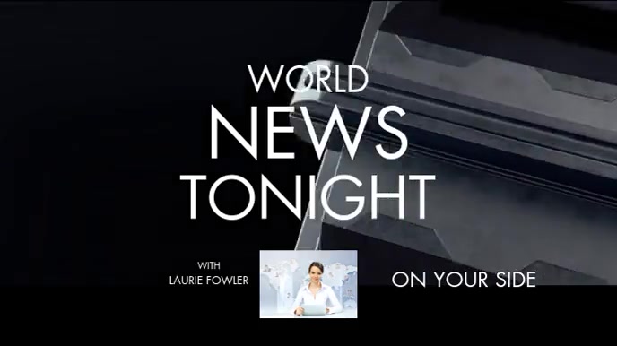 NEWS Digital Display (16:9) template