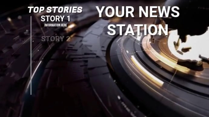 News Station Broadcast Template | PosterMyWall