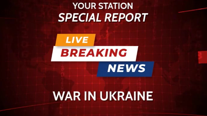 Breaking News Digital Display Template | PosterMyWall