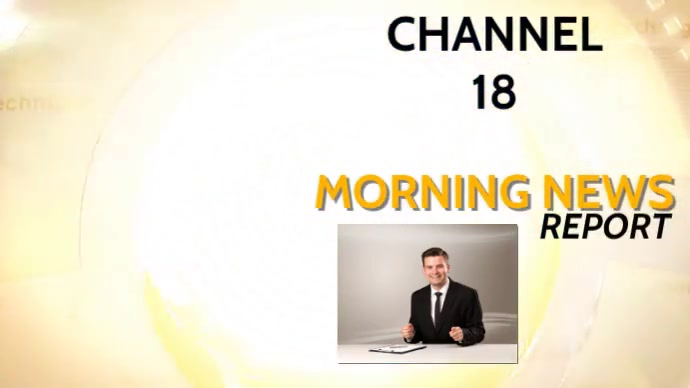 Morning News Report Template | PosterMyWall