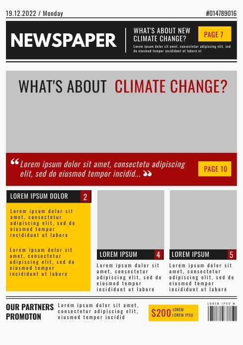News paper template (1) | PosterMyWall