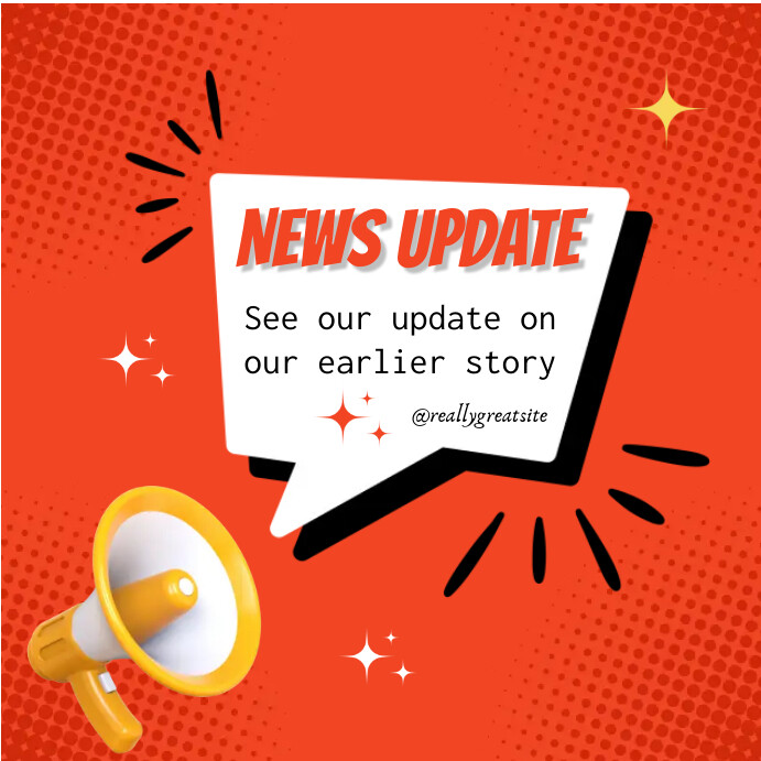 News Update Template | PosterMyWall