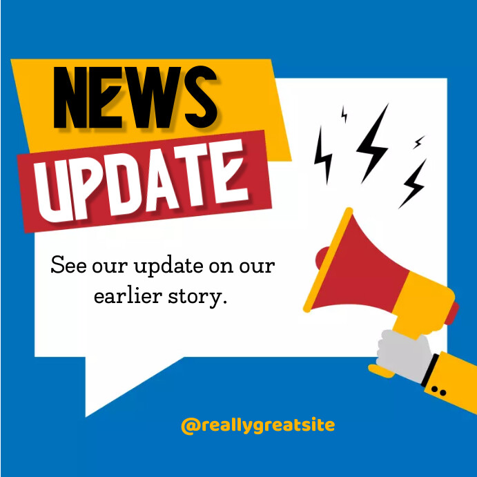 News Update Template | PosterMyWall