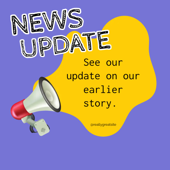 News Update Template | PosterMyWall