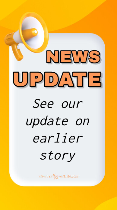Updates Printable Copy of News Update | PosterMyWall