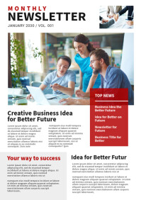 Spread The Word With Customizable Newsletters Postermywall Spread The Word With Customizable Newsletters Postermywall