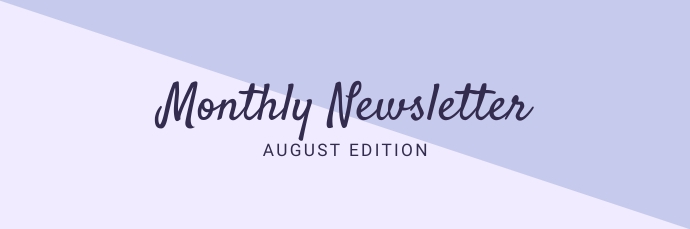 Clean Newsletter Header Newsletter E-Mail Header Banner Two Colors Template | PosterMyWall