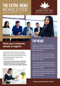 Newsletter Flyer.pdf Newsletter Flyer Template | PosterMyWall