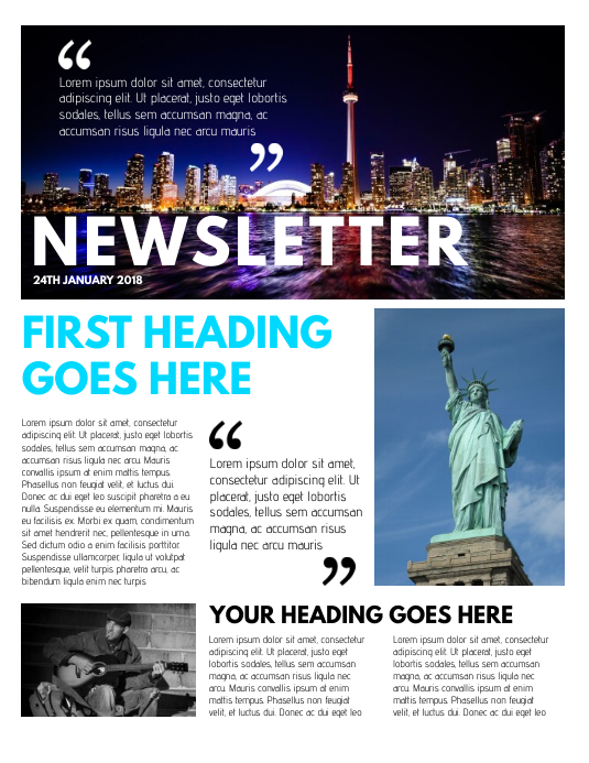Copy Of Newsletter Template Copy Of Newsletter Template