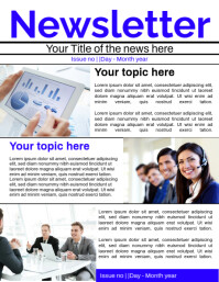Newsletter Examples Visual Poster Newsletter Template | PosterMyWall