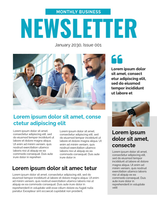 Copy of Newsletter Template | PosterMyWall