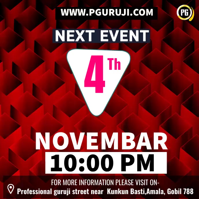 Next One Event next event Template | PosterMyWall