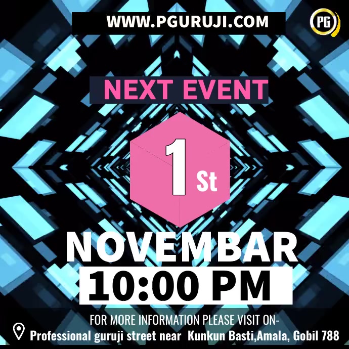 Next One Event next event Template | PosterMyWall