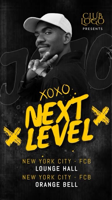 Next Level Music Tour Instagram Story template
