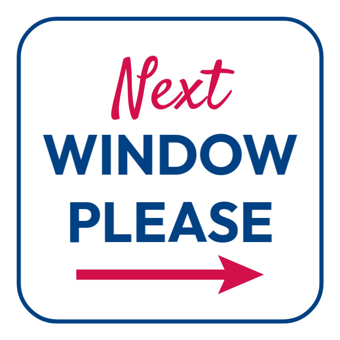 Next window please Template | PosterMyWall