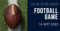 Nfl football Facebook Event Cover template