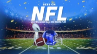 NFL Football Digital Display (16:9) template