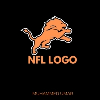 NFL LOGO Template PosterMyWall