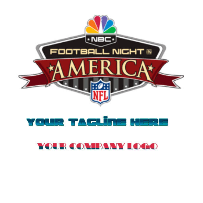 nfl logo Template PosterMyWall