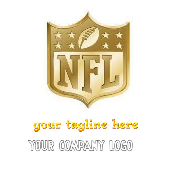 nfl logo Template PosterMyWall
