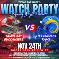 Roxo Football Watch Party Pos Instagram Template