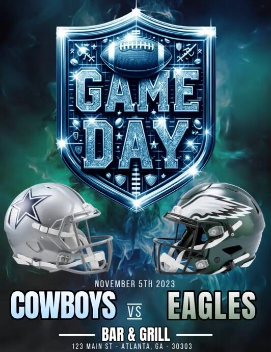 Copy Of NFL WEEK FLYER Dallas Cowboys Vs Philedelphia PosterMyWall copy-of-nfl-week-flyer-dallas-cowboys-vs-philedelphia-postermywall