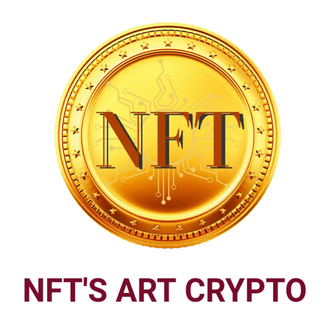 Nft art crypto Instagram post template PosterMyWall
