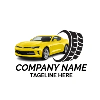 nft car tire logo template