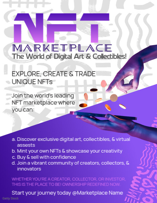 Copy of NFT Marketplace | PosterMyWall