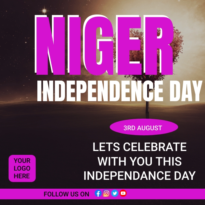 Copy of Nigeria independence day PosterMyWall