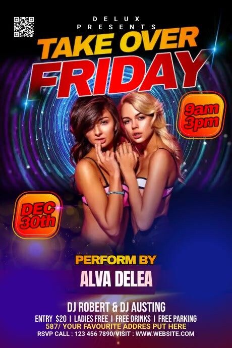 Night Club Banner template