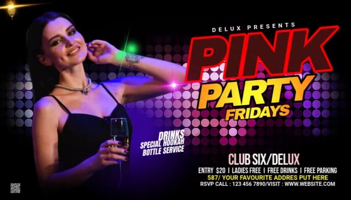 Club Header Night Club Blog Header Template | PosterMyWall