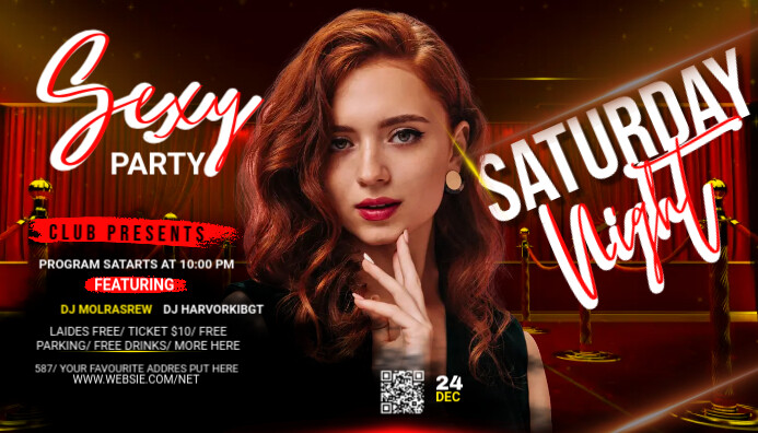 Club Header Night Club Blog header Template | PosterMyWall