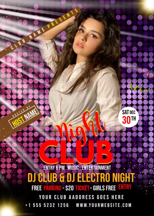 night club Template | PosterMyWall