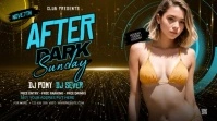 Night Club Digital Display Цифровой дисплей (16 : 9) template