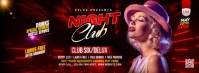 Night Club Facebook cover template
