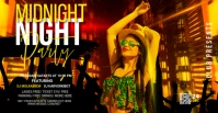 Night Club Facebook Event Cover template