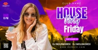 Night Club Facebook Event cover template