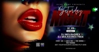 Night Club Facebook Event cover template